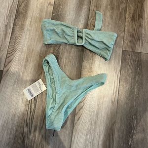 Monday swimsuit in mint green